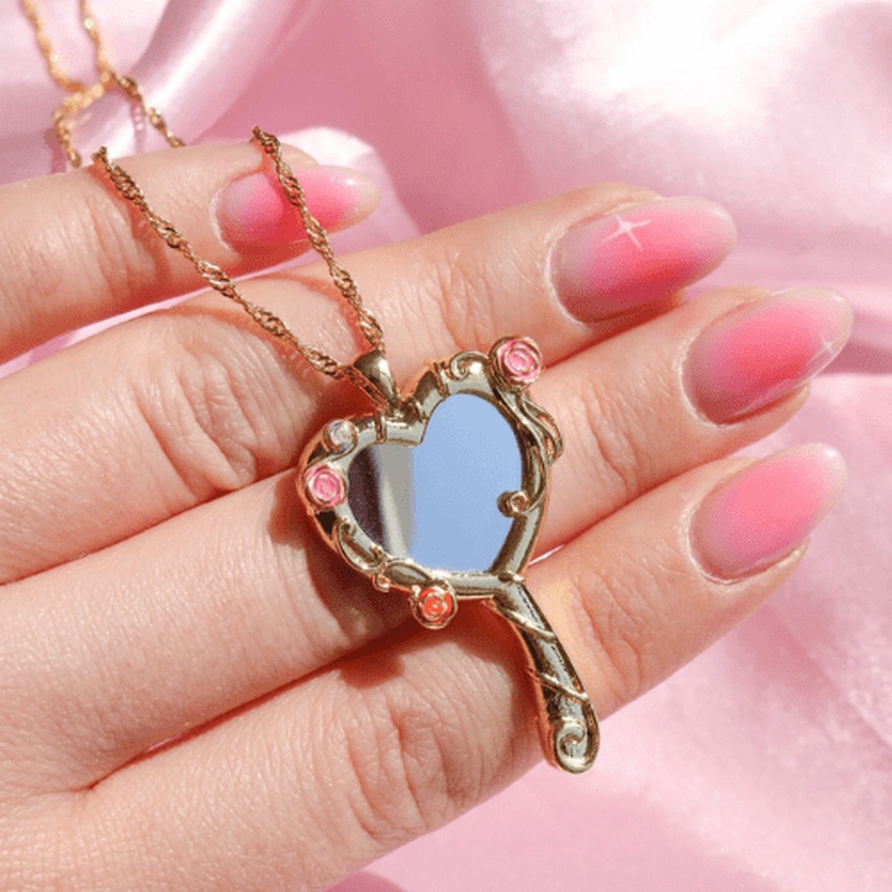 Colar Espelho Mágico - Barbie e o Castelo de Diamante