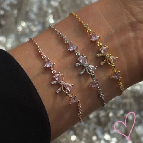 Pulseira Laço dos Sonhos – A Magia da Amizade Barbie 🎀💖