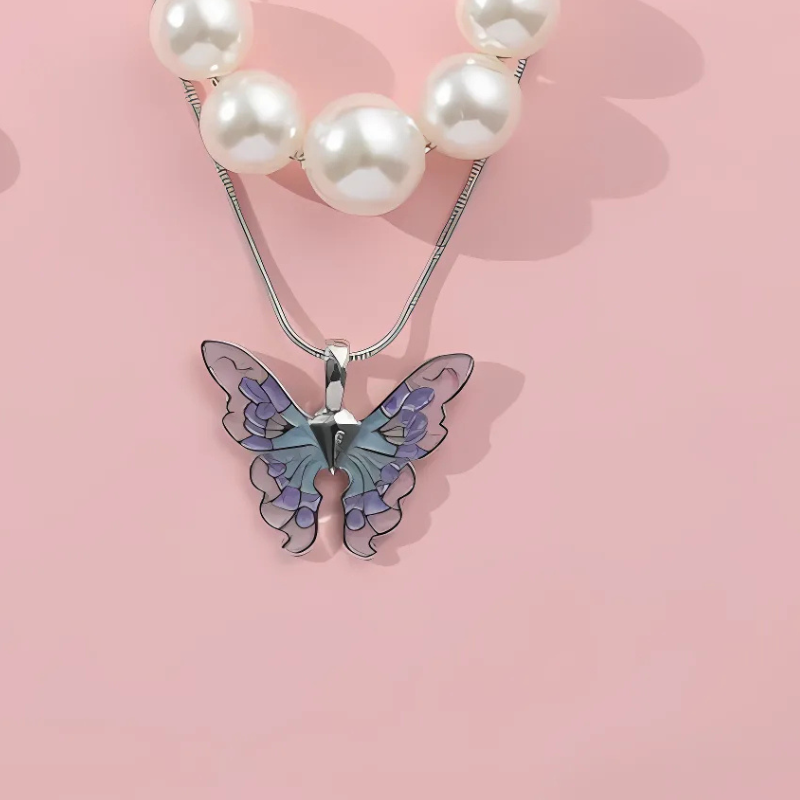 Colar Luxo Borboleta Encantada - Barbie Fairytopia