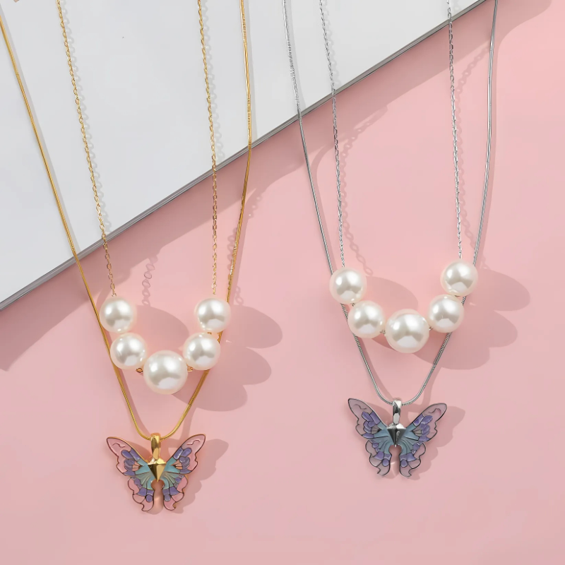 Colar Luxo Borboleta Encantada - Barbie Fairytopia