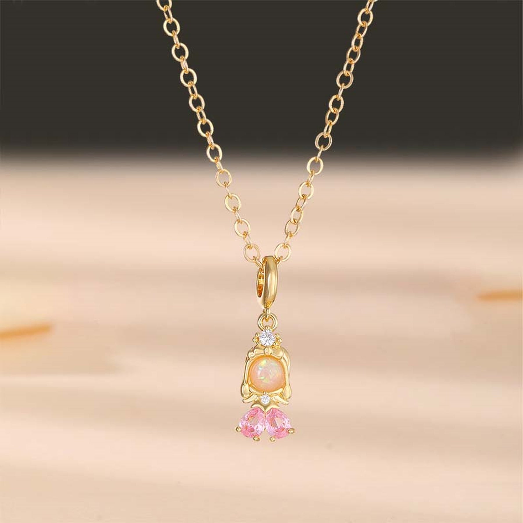 Colar Luxo Princesas - A Magia dos Contos de Fada
