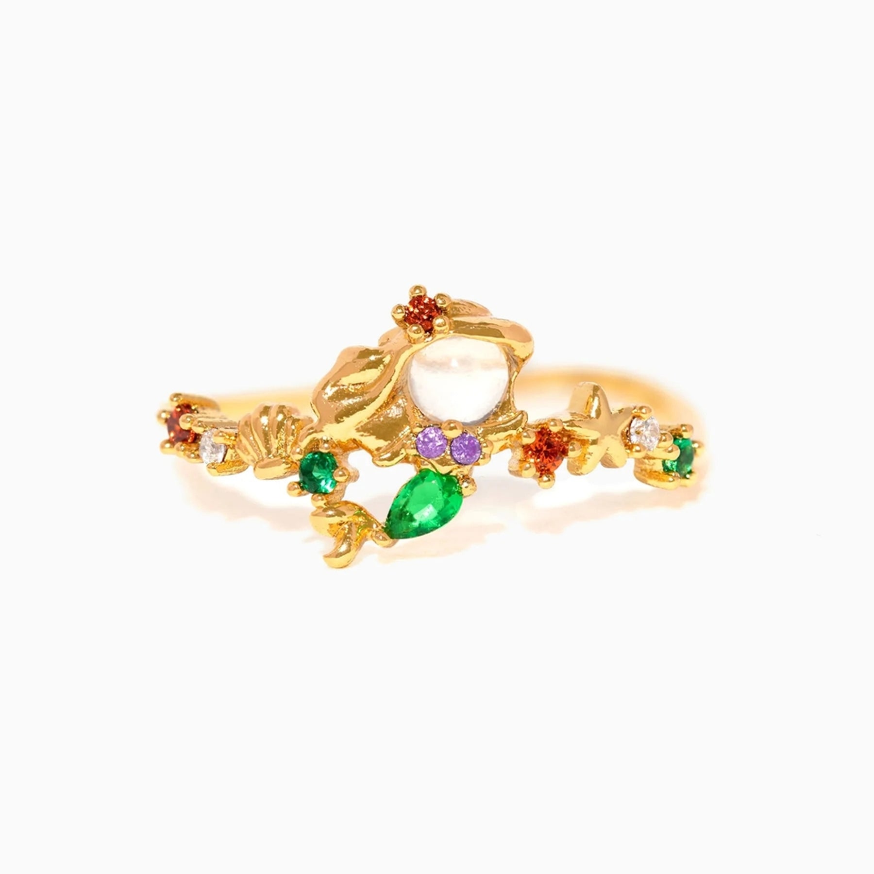 Anéis Reais Disney – Encanto Dourado das Princesas