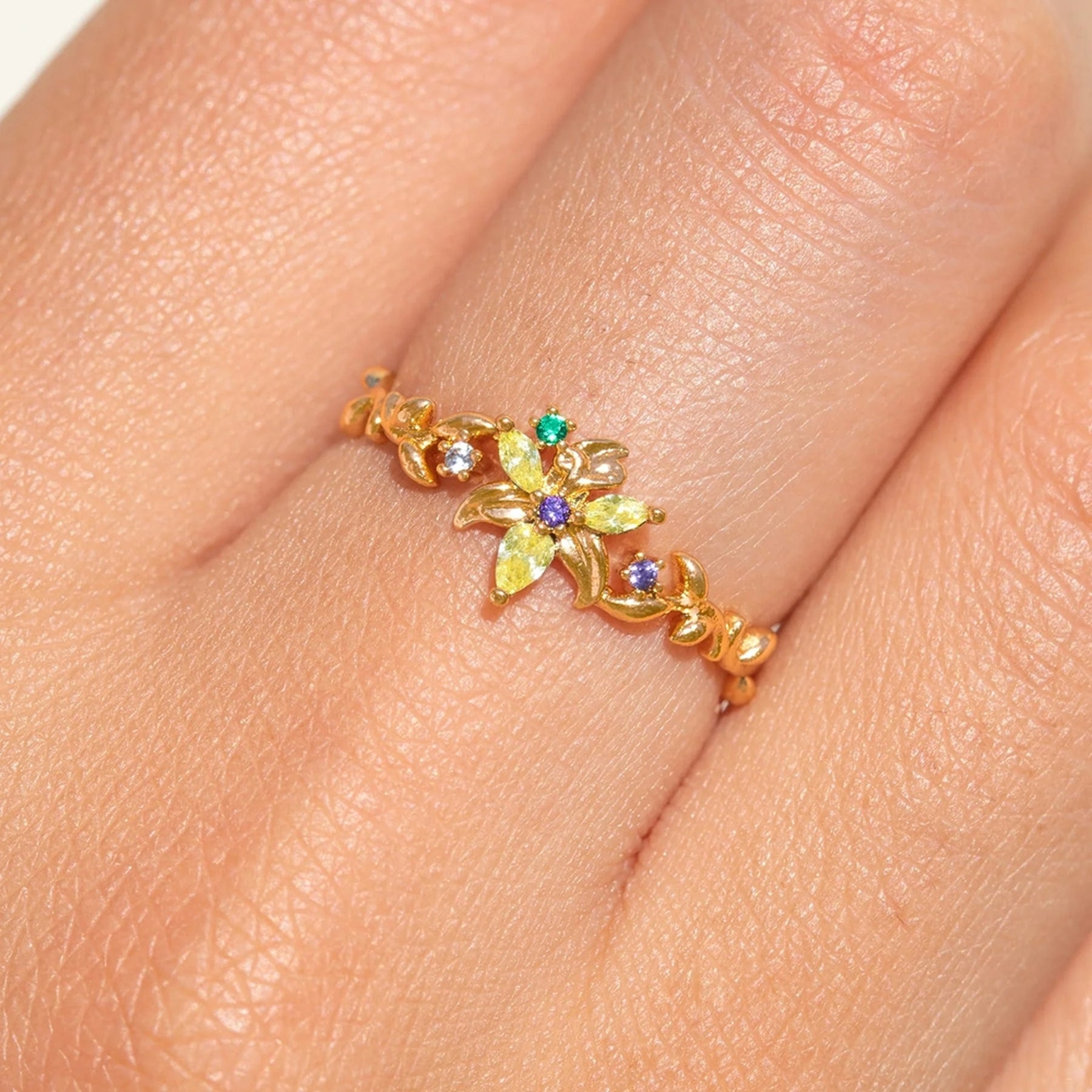 Anéis Reais Disney – Encanto Dourado das Princesas