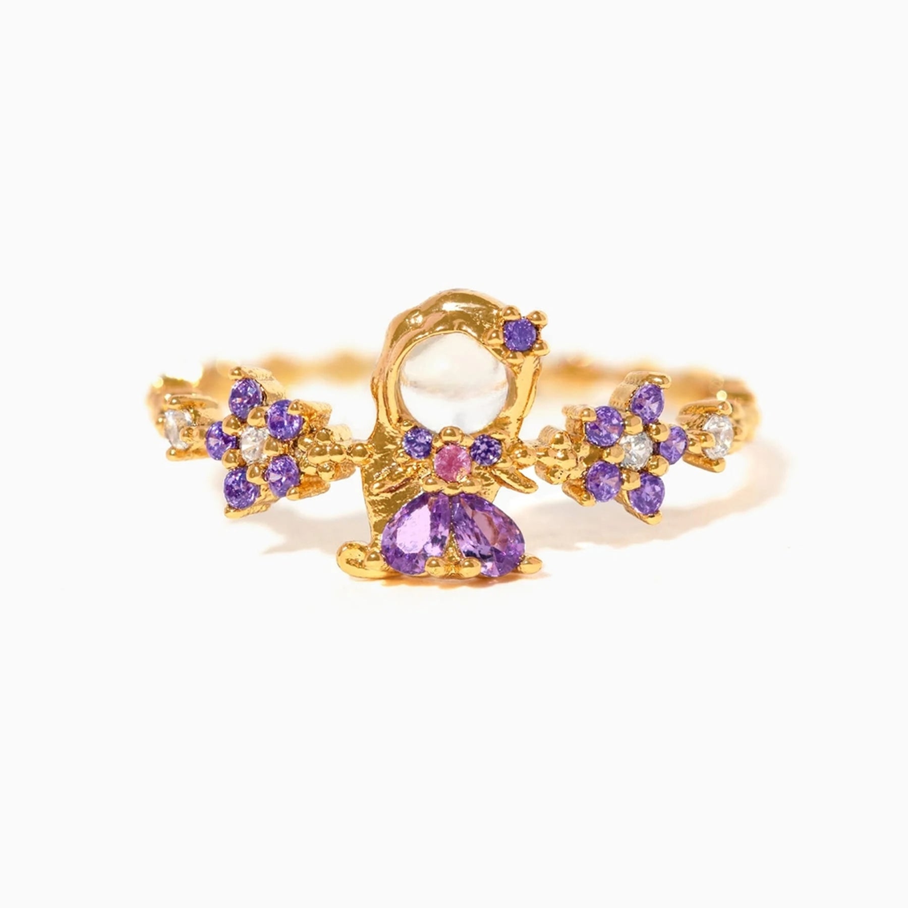 Anéis Reais Disney – Encanto Dourado das Princesas