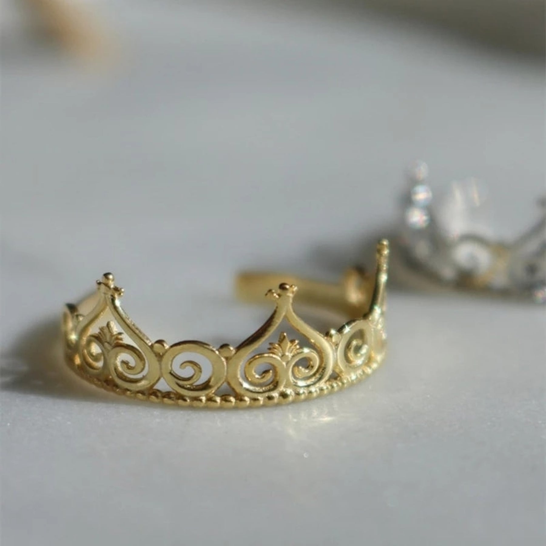 Anel Coroa Luxo - Barbie a Princesa e a Plebeia