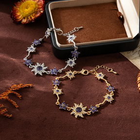 Colar & Pulseira Luxo Sol da Rapunzel Enrolados