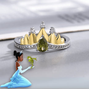 Anel Luxo Princesa Tiana - A Princesa & O Sapo