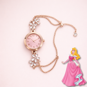 Relógio Luxo Princesa Aurora - A Bela Adormecida