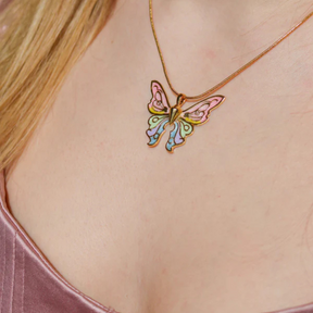 Colar Luxo Borboleta Encantada - Barbie Fairytopia