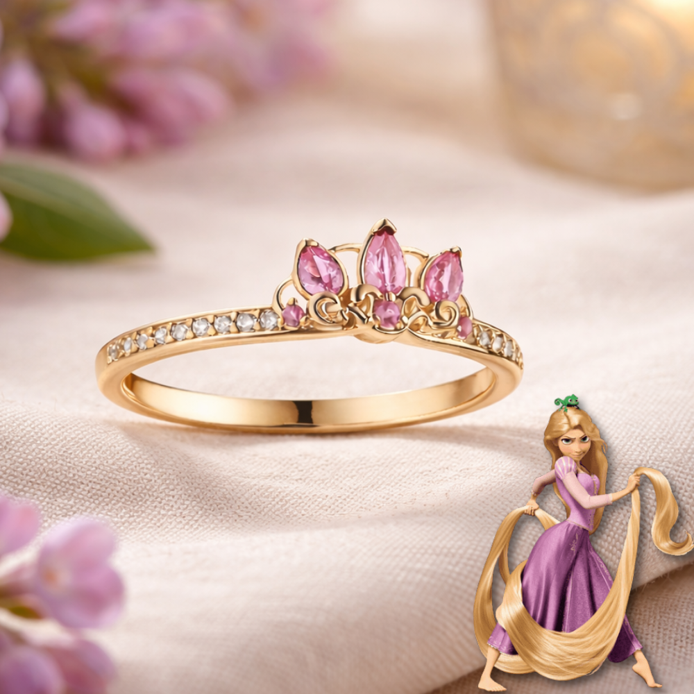 Anéis Encanto Eterno – Princesas Disney Luxo