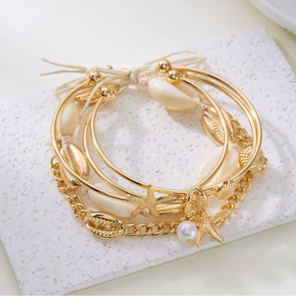 Conjunto Encanto do Oceano – Pulseiras da Pequena Sereia