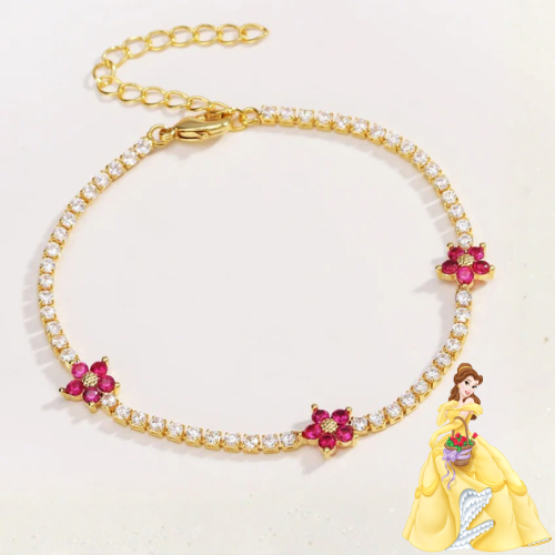 Pulseiras Luxo Princesas - A Magia dos Contos de Fadas