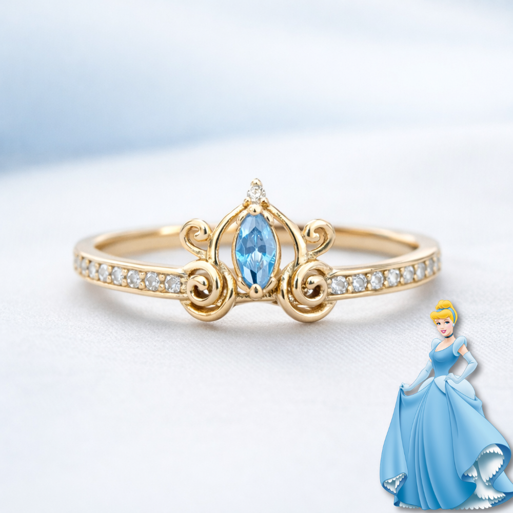Anéis Encanto Eterno – Princesas Disney Luxo