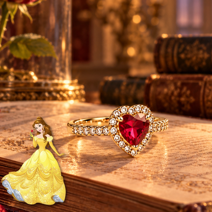 Anéis Corações Encantados – A Magia das Princesas Disney