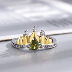 Anel Luxo Princesa Tiana - A Princesa & O Sapo