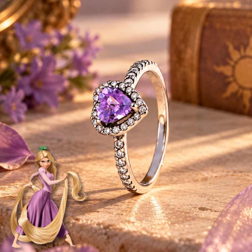 Anéis Corações Encantados – A Magia das Princesas Disney