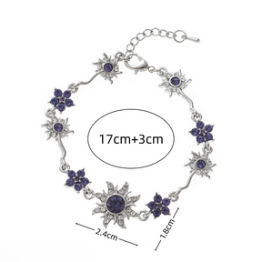 Colar & Pulseira Luxo Sol da Rapunzel Enrolados