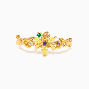 Anéis Reais Disney – Encanto Dourado das Princesas