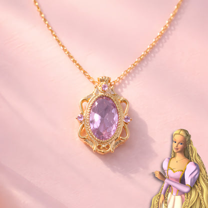 Colar Luxo Princesa dos Sonhos - Barbie Rapunzel