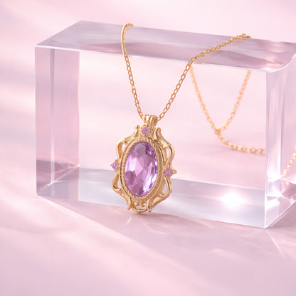 Colar Luxo Princesa dos Sonhos - Barbie Rapunzel
