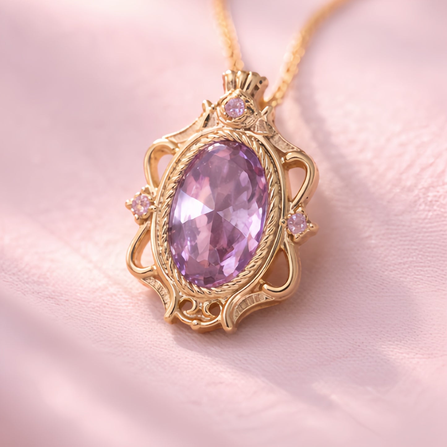 Colar Luxo Princesa dos Sonhos - Barbie Rapunzel