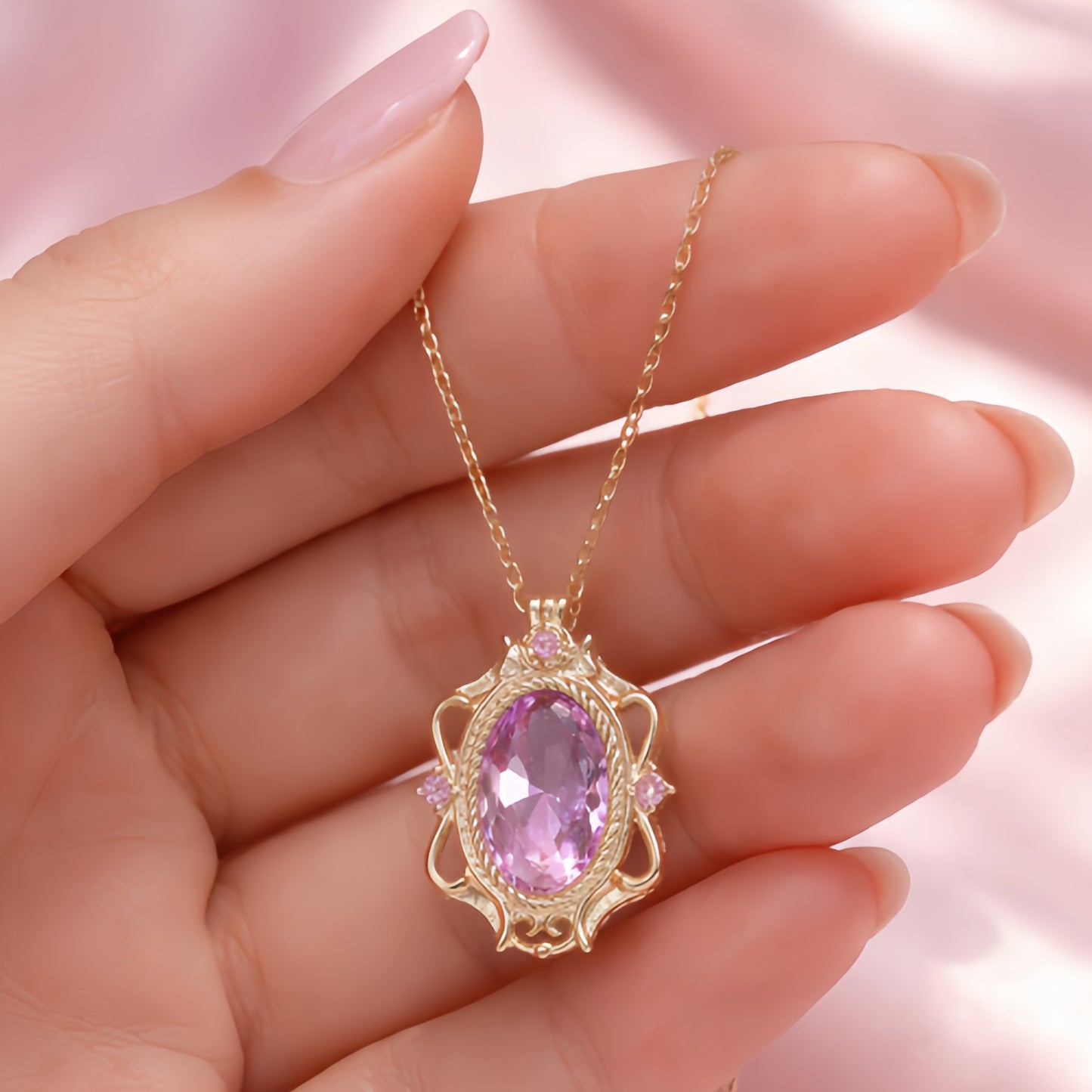 Colar Luxo Princesa dos Sonhos - Barbie Rapunzel