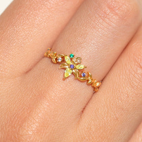 Anéis Reais Disney – Encanto Dourado das Princesas