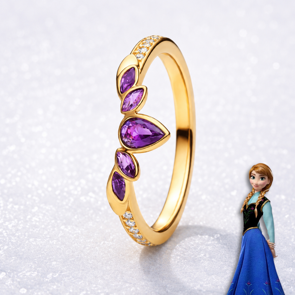 Anéis Encanto Eterno – Princesas Disney Luxo
