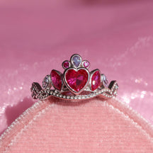 Anel Luxo Coroa Barbie Escola de Princesas