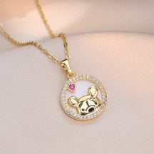 Colar Luxo Encanto do Ursinho Pooh